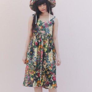 NWOT Samantha Pleet Myth Dress in Bouquet